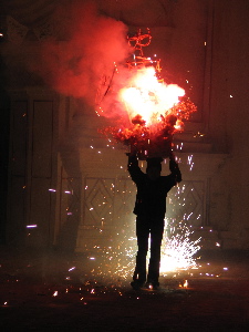 off head devon staples firework fireworks his man who drinking setting